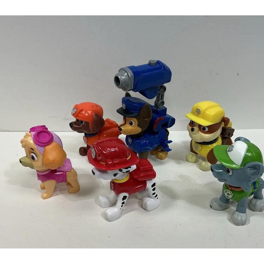 Paw Patrol Spin‎ Master 6 Piece Set 2in Toy Figures